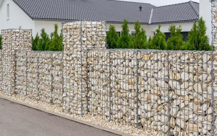 mur en gabion